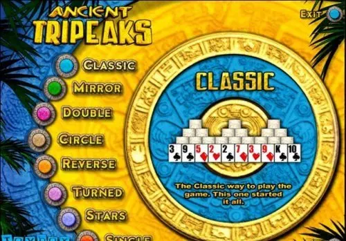 Скриншот 5 игры Ancient Tripeaks
