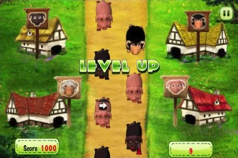 Скриншот 2 игры Catch Sheeps&Pigs