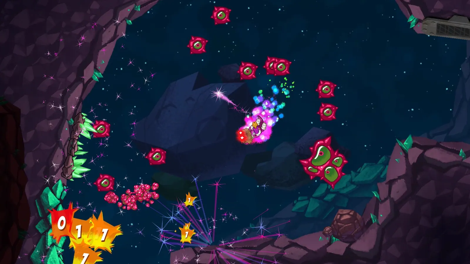 Скриншот 2 игры Space Otter Charlie