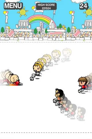 Скриншот 2 игры World Soccer Hero 1