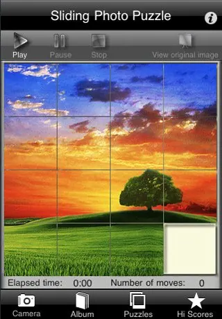Скриншот 3 игры Sliding Photo Puzzle