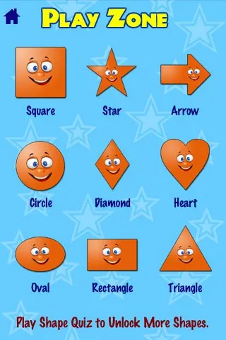 Скриншот 2 игры Acute Shapes Flashcards Kids Games