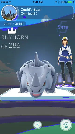 Скриншот 7 игры Pokemon Go