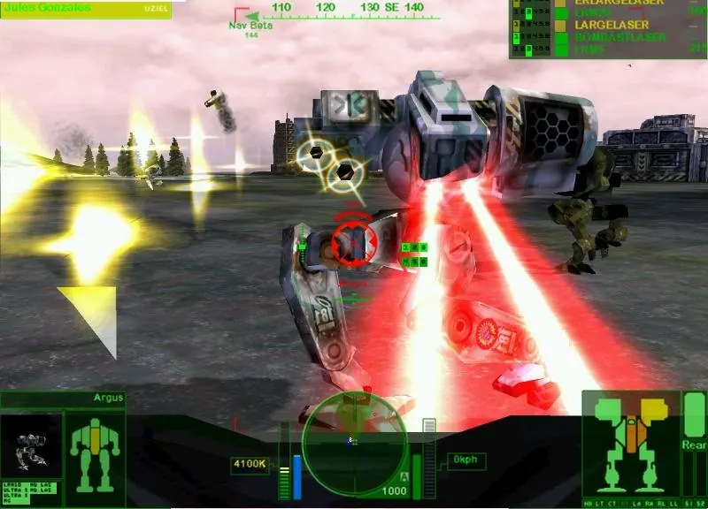 Скриншот 3 игры MechWarrior 4: Vengeance