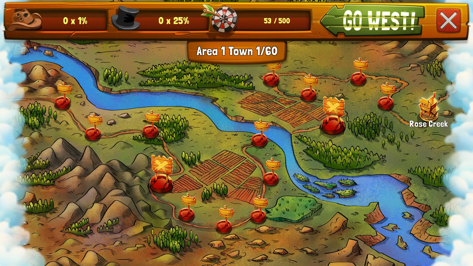Скриншот 5 игры Wild West Saga: Idle Tycoon