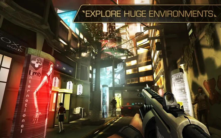Скриншот 4 игры Deus Ex: The Fall