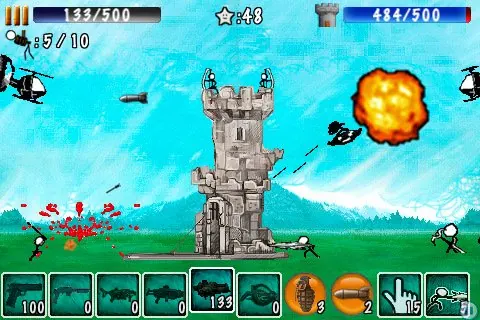 Скриншот 5 игры Cartoon Defence