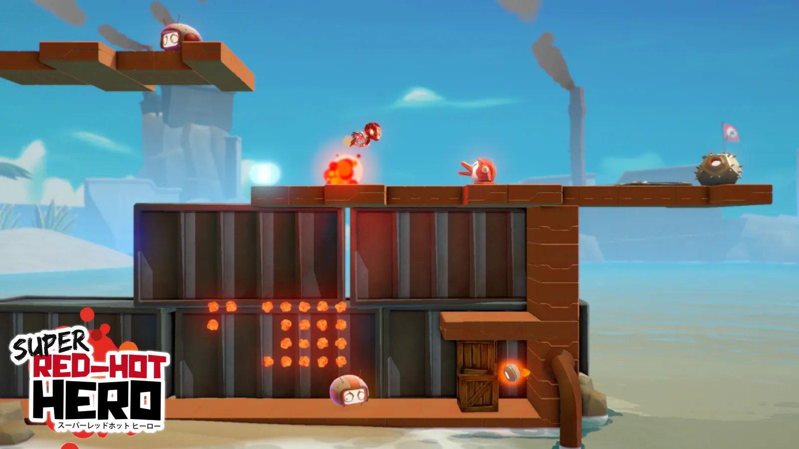 Скриншот 4 игры Super Red-Hot Hero