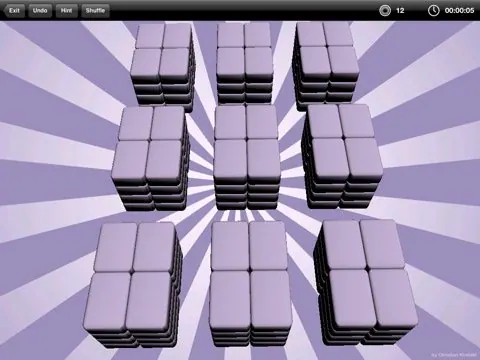 Скриншот 3 игры Mahjong3D