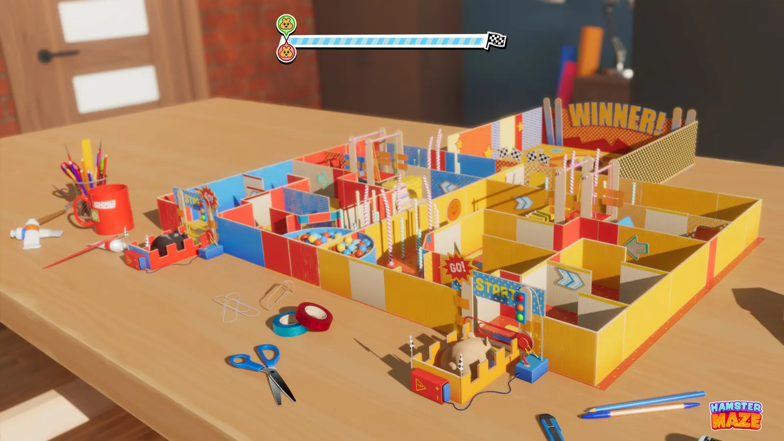 Скриншот 6 игры Hamster Maze