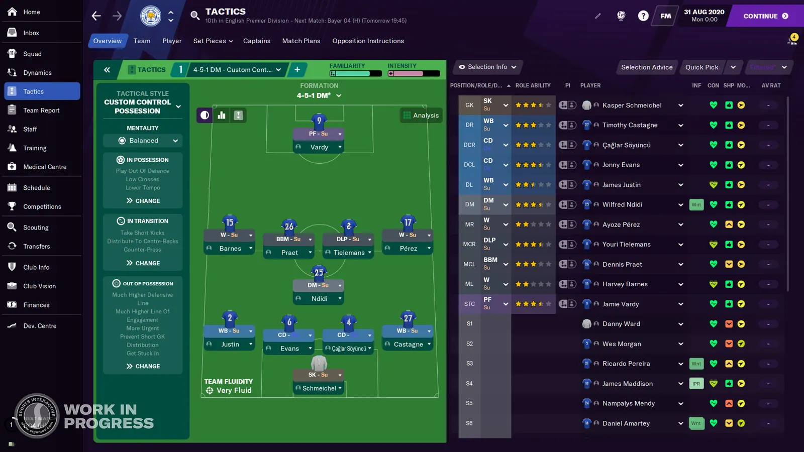 Скриншот 2 игры Football Manager 2021