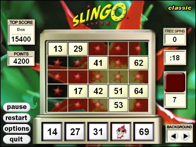 Скриншот 2 игры Slingo Deluxe