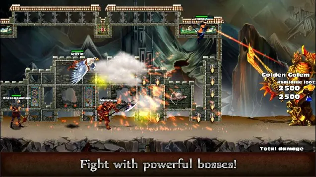 Скриншот 3 игры Cliffs of War: Fortress Defenders