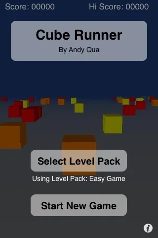 Скриншот 4 игры Cube Runner