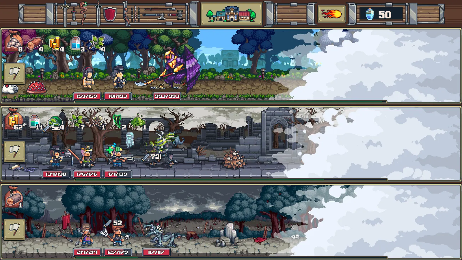 Скриншот 2 игры Swag and Sorcery