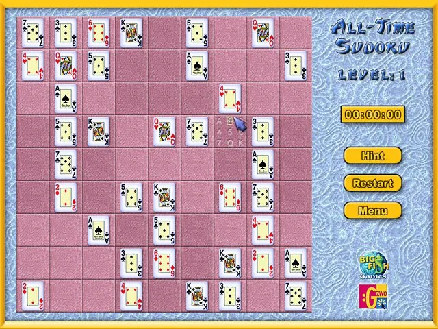Скриншот 3 игры All-Time Sudoku