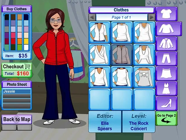 Скриншот 2 игры Fashion Star