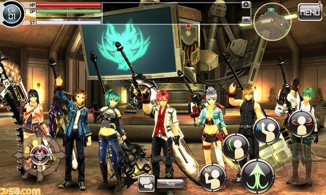 Скриншот 2 игры God Eater Online