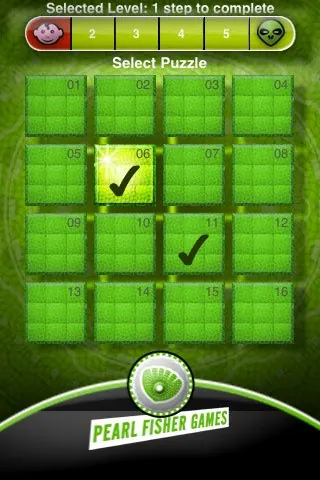 Скриншот 2 игры Blyx Alien Puzzle