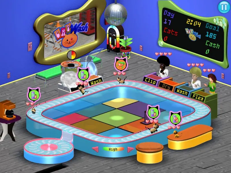 Скриншот 5 игры Cat Wash