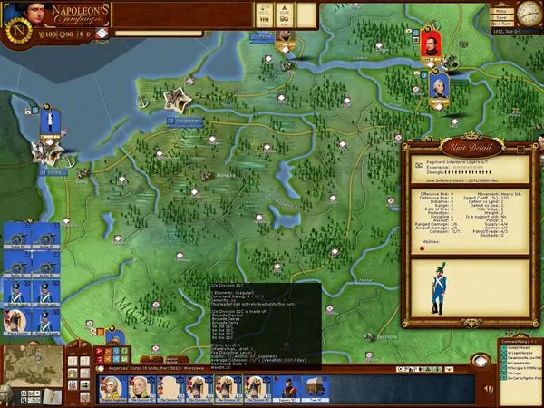Скриншот 8 игры Napoleon's Campaigns 2