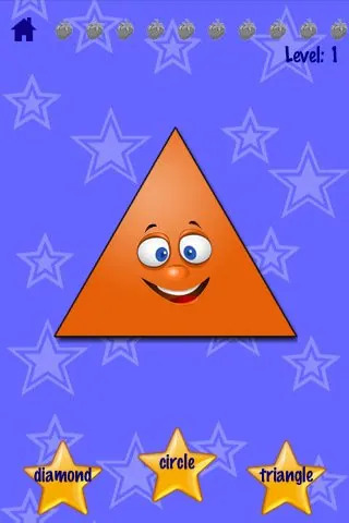 Скриншот 5 игры Acute Shapes Flashcards Kids Games