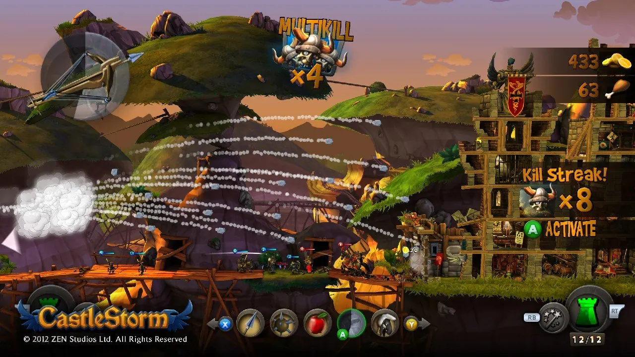 Скриншот 5 игры CastleStorm