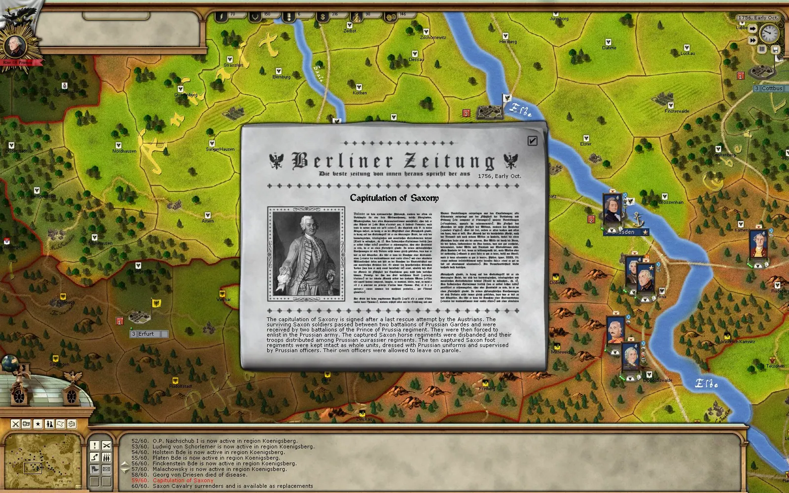 Скриншот 3 игры Rise of Prussia