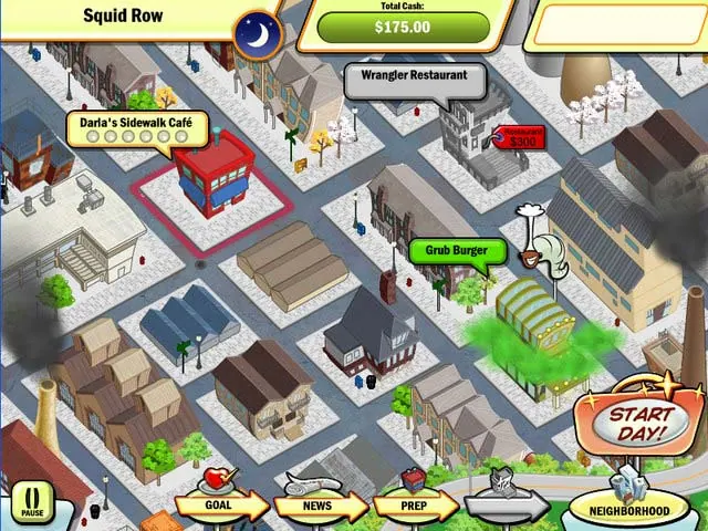 Скриншот 3 игры DinerTown Tycoon