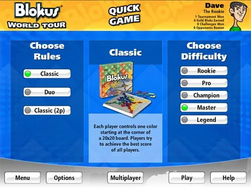 Скриншот 4 игры Blokus World Tour