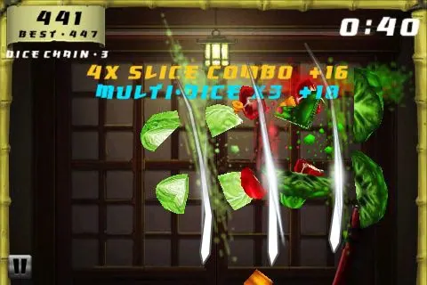 Скриншот 3 игры Veggie Samurai