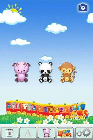 Скриншот 2 игры ABC Cute Animals Stickers