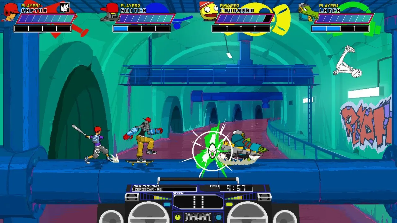 Скриншот 2 игры Lethal League