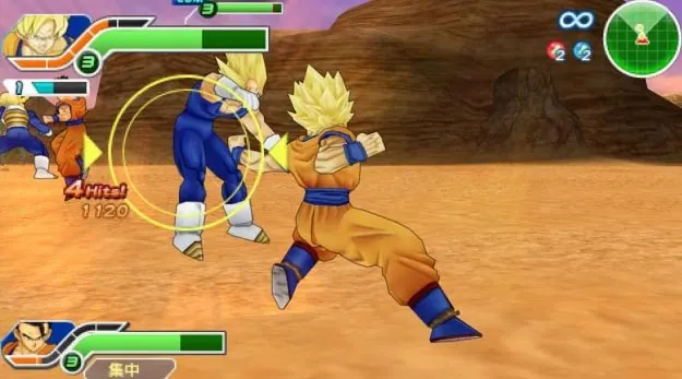 Скриншот 5 игры Dragon Ball Z: Tenkaichi Tag Team