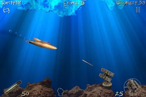 Скриншот 3 игры Submarine