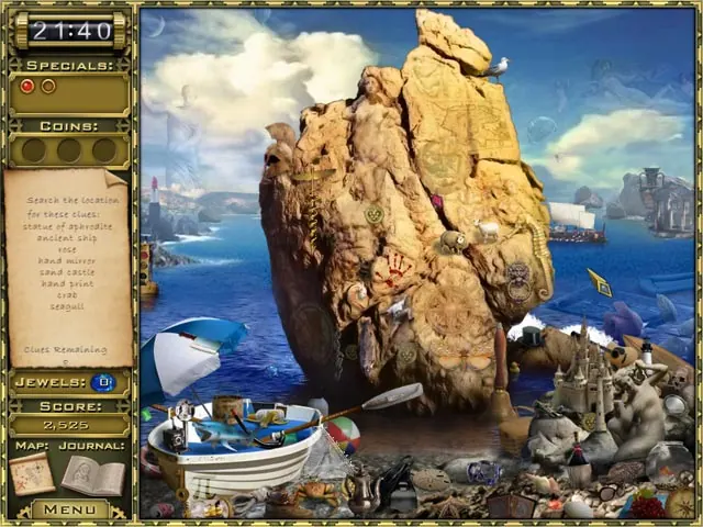 Скриншот 3 игры Jewel Quest Mysteries: Curse of the Emerald Tear