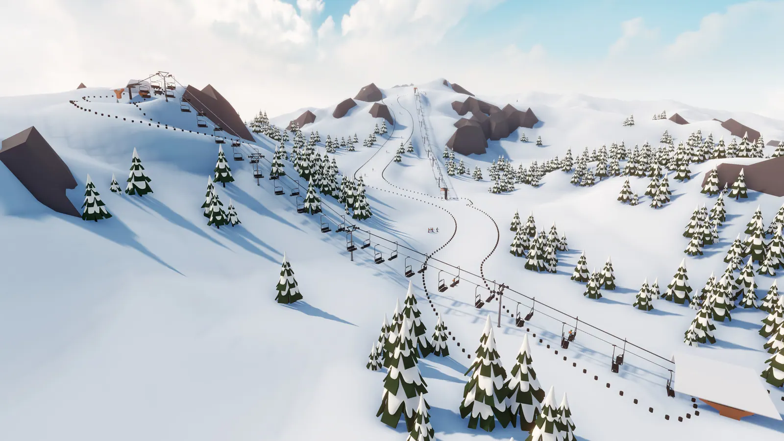 Скриншот 6 игры Snowtopia: Ski Resort Tycoon