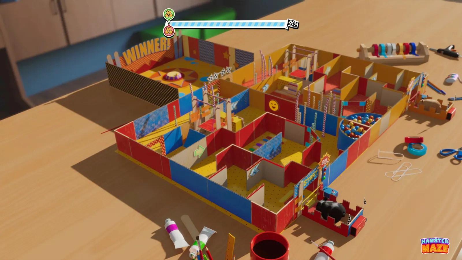 Скриншот 3 игры Hamster Maze