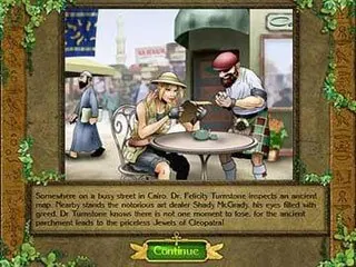 Скриншот 4 игры Jewels of Cleopatra