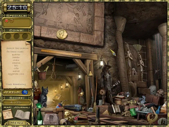 Скриншот 4 игры Jewel Quest Mysteries: Curse of the Emerald Tear