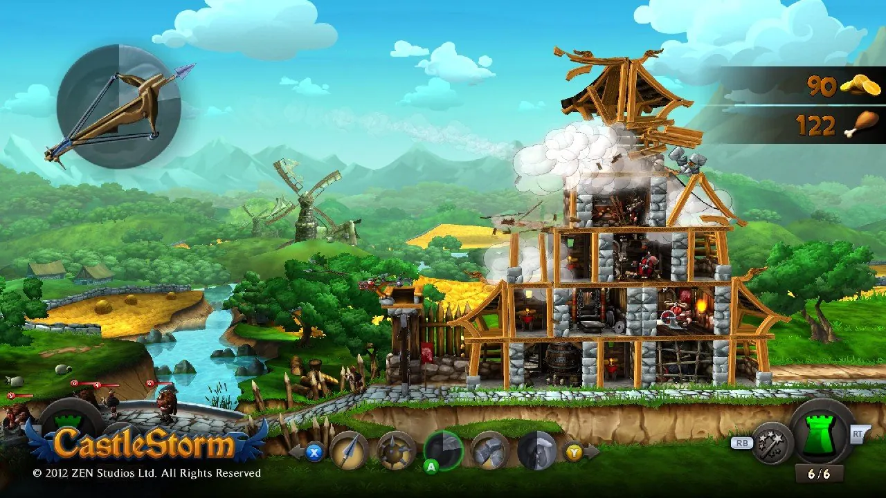 Скриншот 7 игры CastleStorm