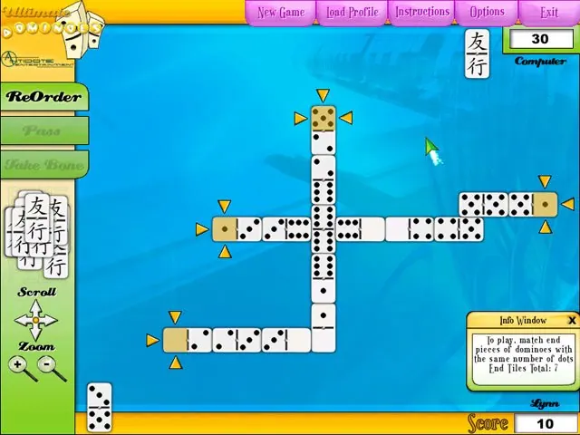 Скриншот 2 игры Ultimate Dominoes
