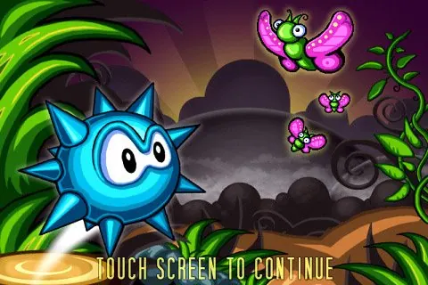 Скриншот 4 игры Spikey's Bounce Around