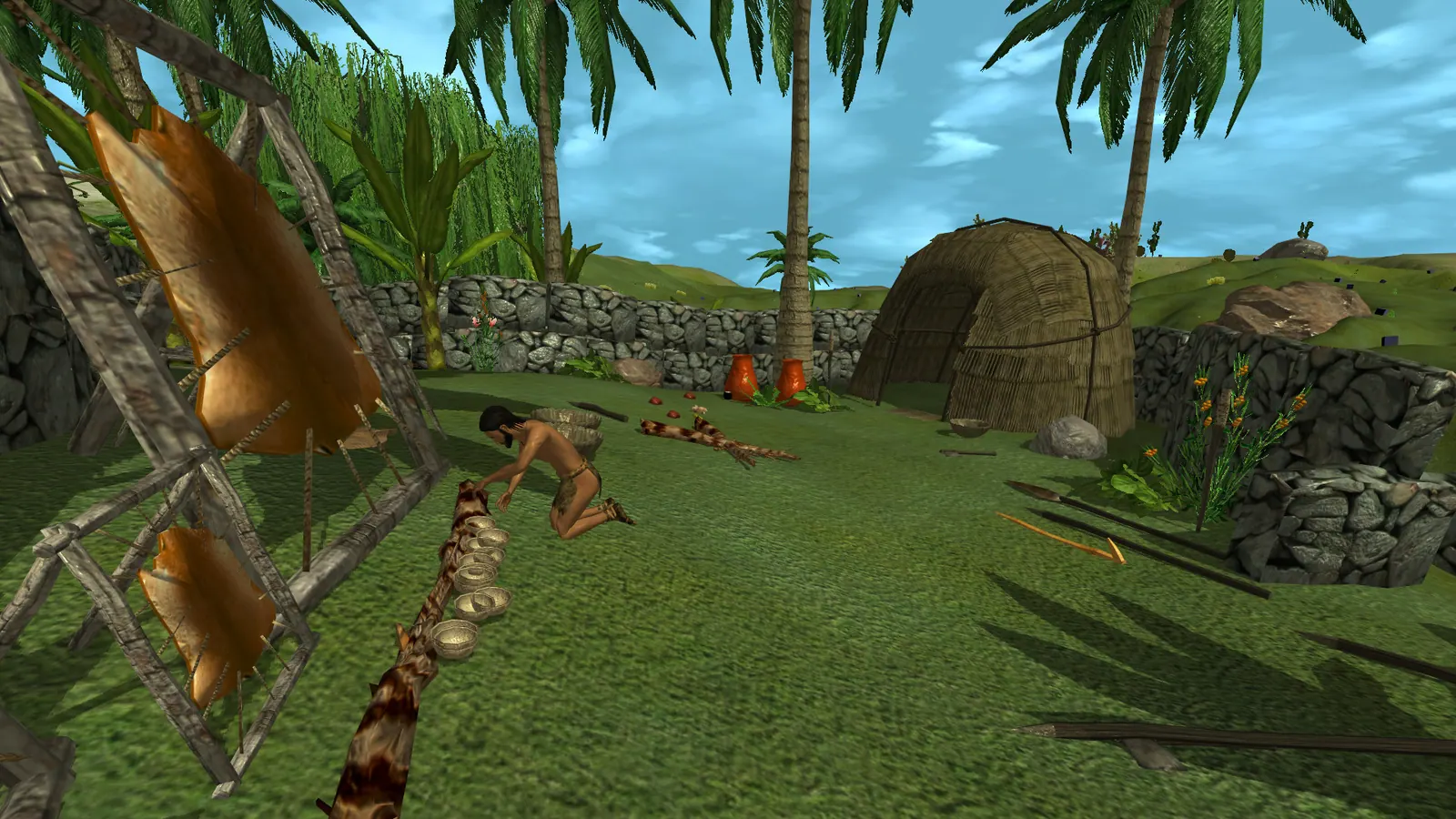 Скриншот 5 игры Vantage: Primitive Survival Game