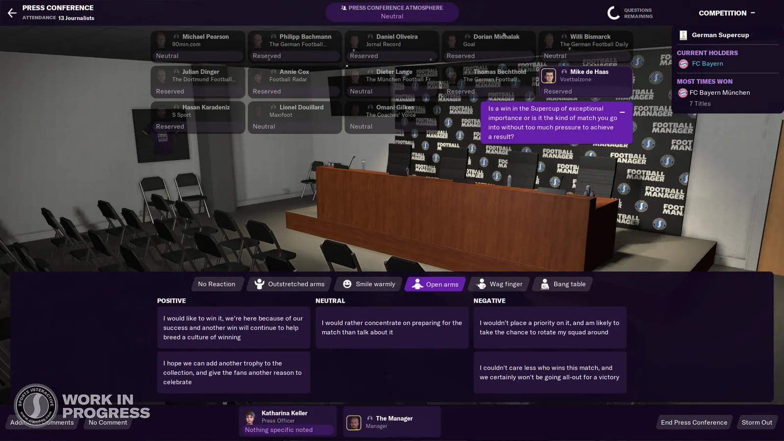 Скриншот 7 игры Football Manager 2021