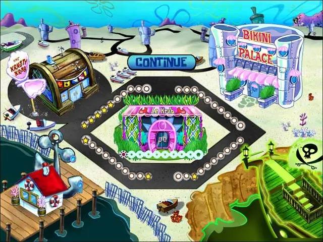 Скриншот 2 игры SpongeBob SquarePants Diner Dash