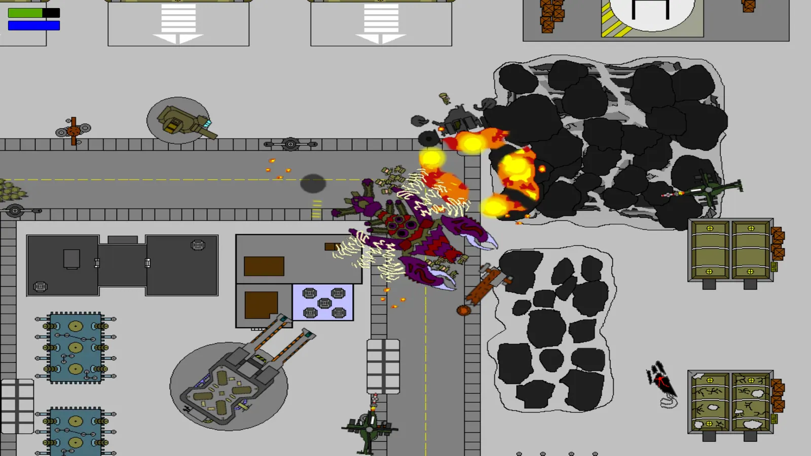 Скриншот 4 игры The Kaiju Offensive