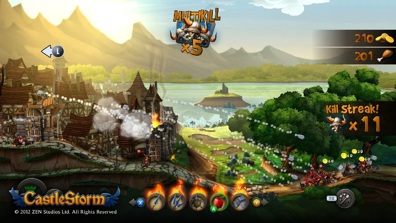 Скриншот 8 игры CastleStorm