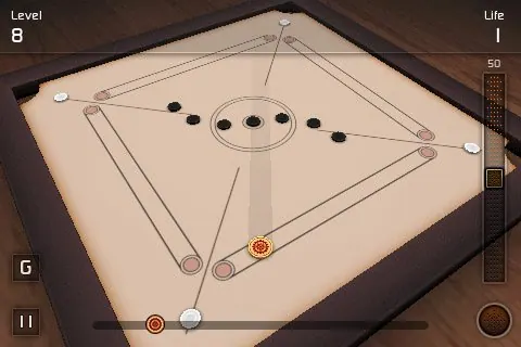 Скриншот 5 игры Carrom