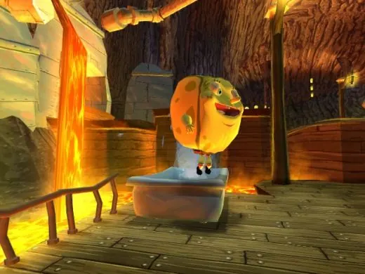 Скриншот 3 игры SpongeBob's Truth or Square